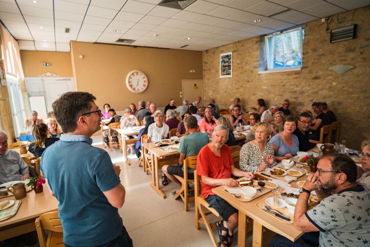 Accueil Du Couvent De Malet Hotel Saint-Côme-dʼOlt Kültér fotó